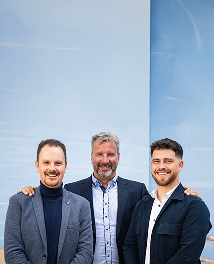 René Ludwig, Sascha Scheller und Tom Brandt (v.l.)